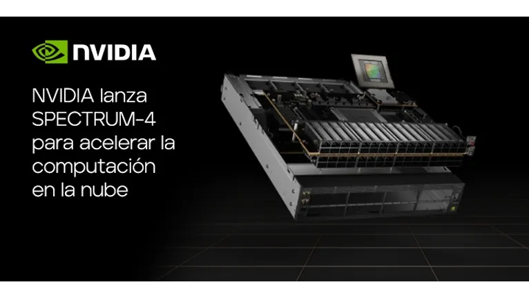 NVIDIA lanza SPECTRUM-4 para acelerar la computación en la nube