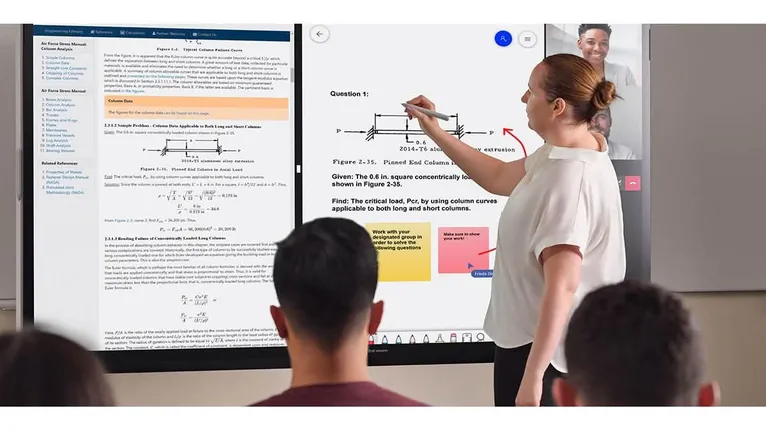 Microsoft Surface Hub 2S por y para Educación