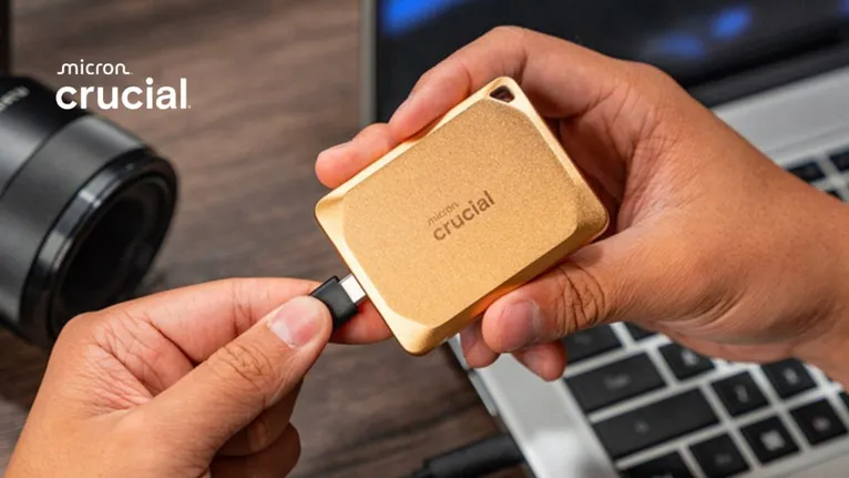 SSD externos Crucial: almacenamiento portátil para el uso diario