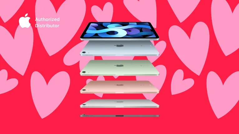 Este febrero, el amor está en el aire con iPad Air & MacBook Air