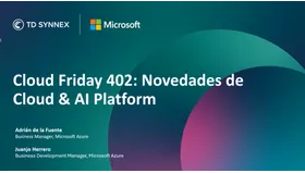 Cloud Friday nº 402: Novedades de Cloud & AI Platform