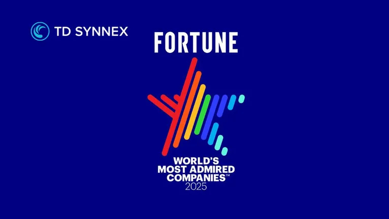TD SYNNEX nombrada una de las empresas más admiradas del mundo