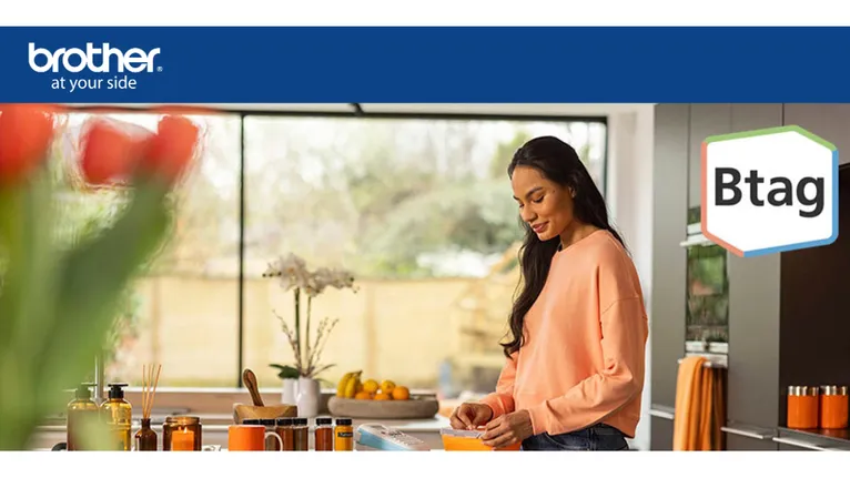 Brother lanza su nueva gama de rotuladoras y cintas BTAG para el hogar