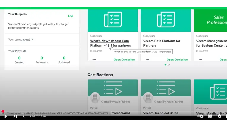 Veeam Vault 2.0 / Suite Data Platform v12.3 / VDC365