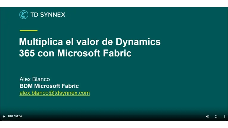 Multiplica el valor de Dynamics 365  con Microsoft Fabric