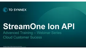 StreamOne® Ion Advanced Platform Specialist Certification