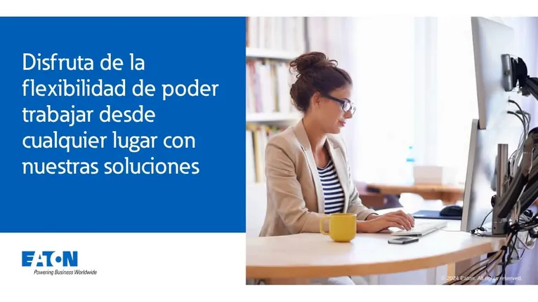 Disfruta de la flexibilidad de poder trabajar desde cualquier lugar