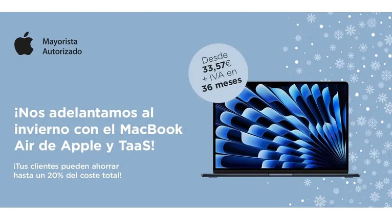 ¡Nos adelantamos al invierno con el MacBook Air de Apple y TaaS!