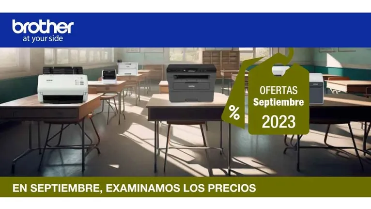En septiembre, Brother vuelve con precios de sobresaliente
