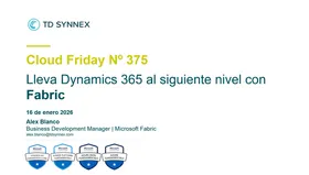 Cloud Friday nº 375: Explora Microsoft Fabric