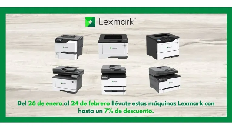 Descubre las promociones de Lexmark