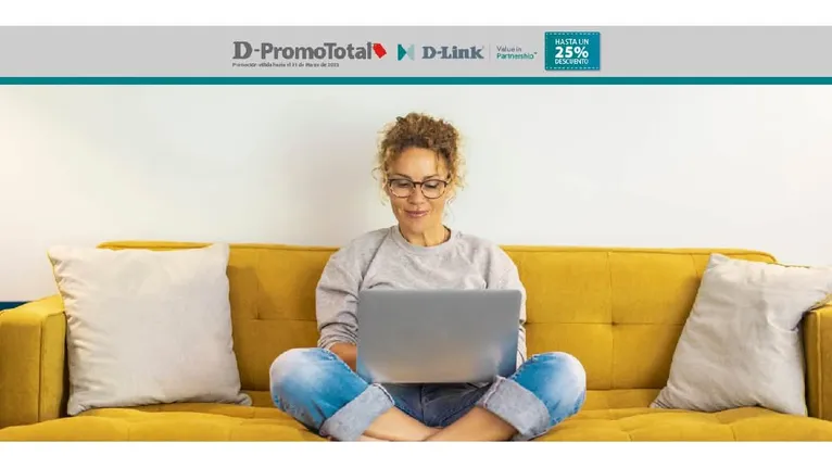 ¡D-PromoTotal con D-Link! Hasta un 25% de descuento