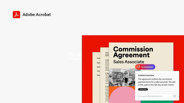 Adobe Acrobat AI Assistant | Converse com os seus documentos