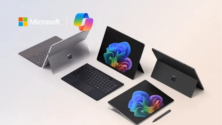 Surface para empresas Copilot+PC com processadores Intel